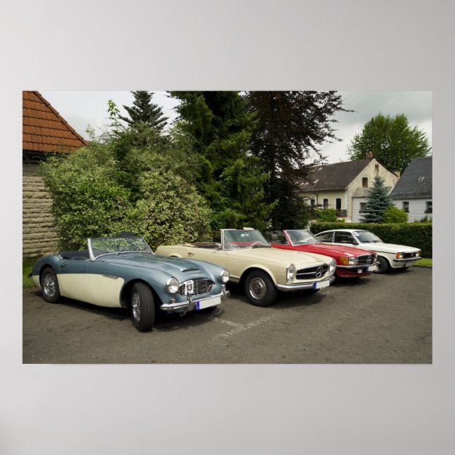 Oldtimerparade Poster (Vorne)