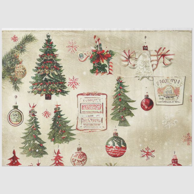 Ole Christmas Design Serie #3 Tissue Paper Seidenpapier (Vorderseite)