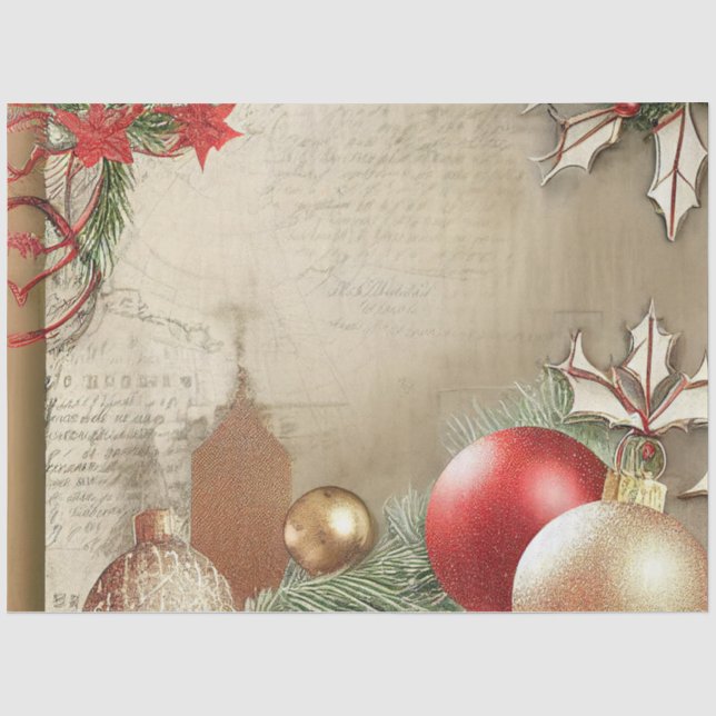 Ole Christmas Design Serie #9 Tissue Paper Seidenpapier (Vorderseite)