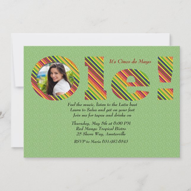 Ole Foto-Einladung Einladung (Vorderseite)