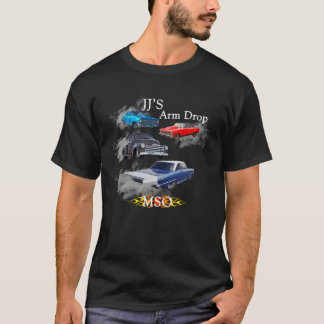 Ole Heavy, Ziptie, Heifer Shirt. JJ's Arm Drop MSO T-Shirt