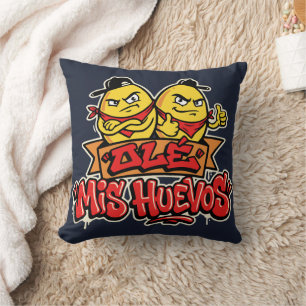 Ole mis huevos 2 kissen