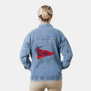 OLE MISS DENIM-JACKE JEANSJACKE