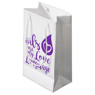 Öle sind meine kleine Liebe-Sprachgeschenk-Tasche Geschenktüte