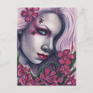 Oleander Pink Hübsche Gifte Postkarte