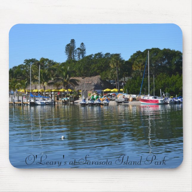 O'learys am Insel-Park, Sarasota, Florida Mousepad (Vorne)