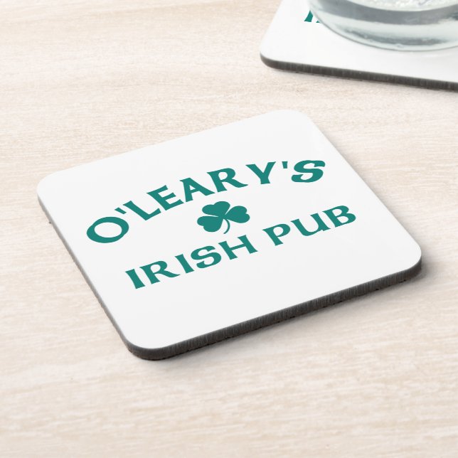 O'Leary's Irish Pub Getränkeuntersetzer (Linke Seite)