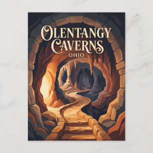 Olentangy Caverns Ohio Postkarte