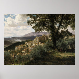 Olevano (1856-57) Albert Bierstadt Poster