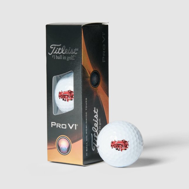Ölfarbe des Roten Motors, Golfball (Verpackung)