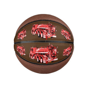 Ölfarbe des Roten Motors, Mini Basketball