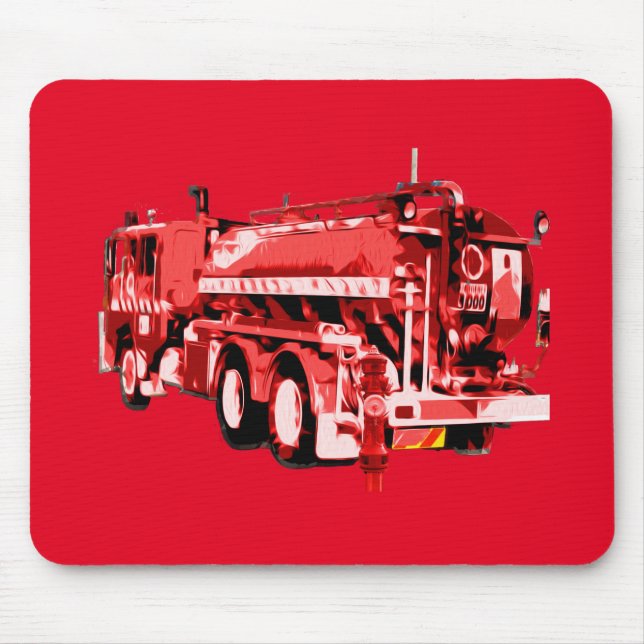 Ölfarbe des Roten Motors, Mousepad (Vorne)