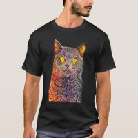 Ölfarbe Filterkatze