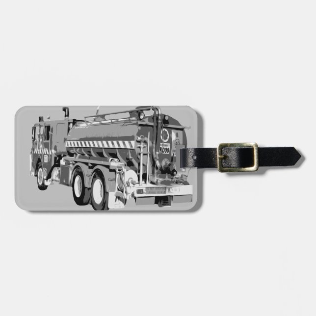 Ölfarbe für graue LKW, Gepäckmarke Gepäckanhänger (Vorderseite horizontal)