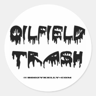 Ölfass-Aufkleber, Ölpflaster, Öl, Gas Runder Aufkleber