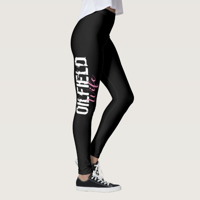 Ölfeld-Ehefrau Leggings (Rechts)