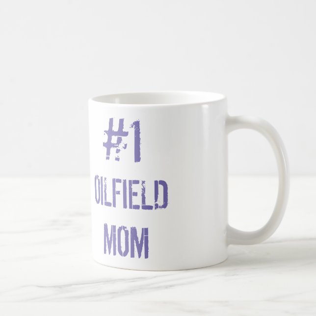 Ölfeld-Mama-Tasse der Nr.-eine Kaffeetasse (Rechts)