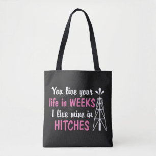 Ölfeld Offshore-Hitches, Freundin oder Ehefrau Tasche