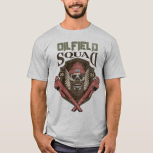 Ölfeld-Squad-Mitarbeiter, Oilman Rig Life T-Shirt