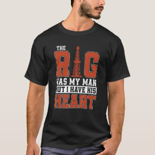 Ölfelgenbohrer Fracker-Ölbohrer T-Shirt
