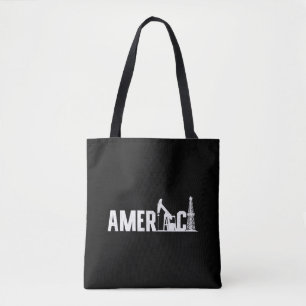 Ölfield Worker America Oil Rig Roughneck Workers Tasche