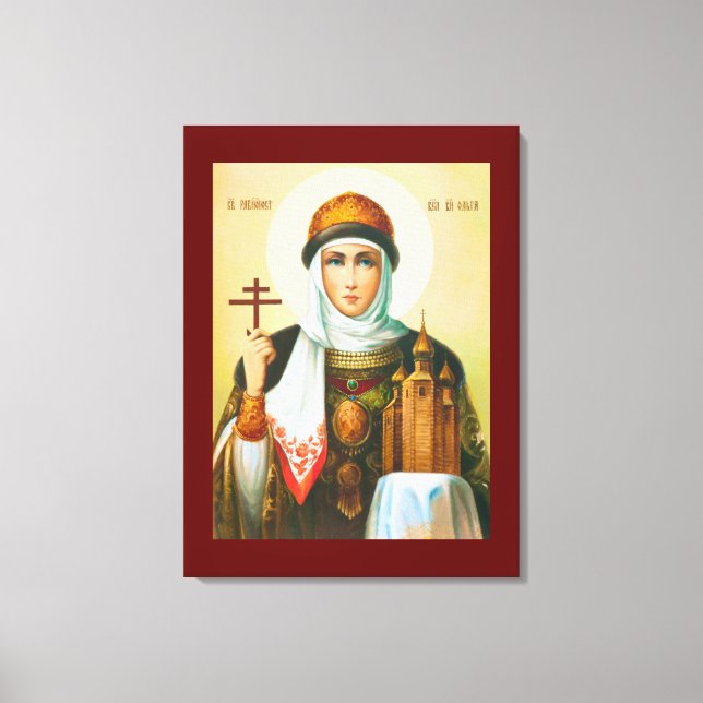 Olga Leinwanddruck (Vorderseite)