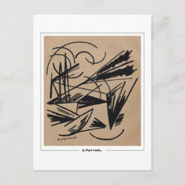 Olga Rozanova #107 - Fine Art Postcard Postkarte