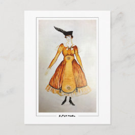 Olga Rozanova #161 - Fine Art Postcard Postkarte