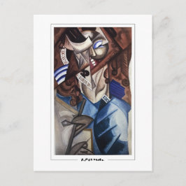Olga Rozanova #70 - Fine Art Postcard Postkarte