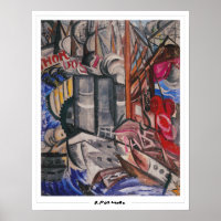 Olga Rozanova Zedign Affiche d'art #8