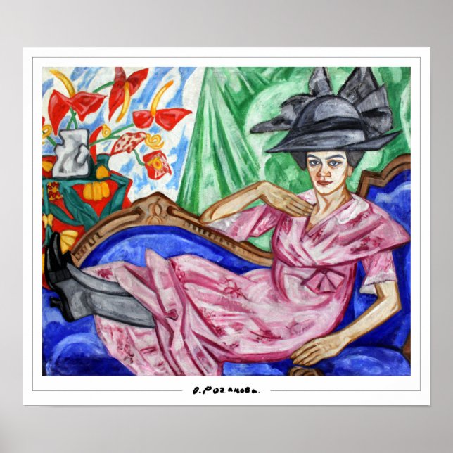 Olga Rozanova Zedign Art Poster #9 (Vorne)