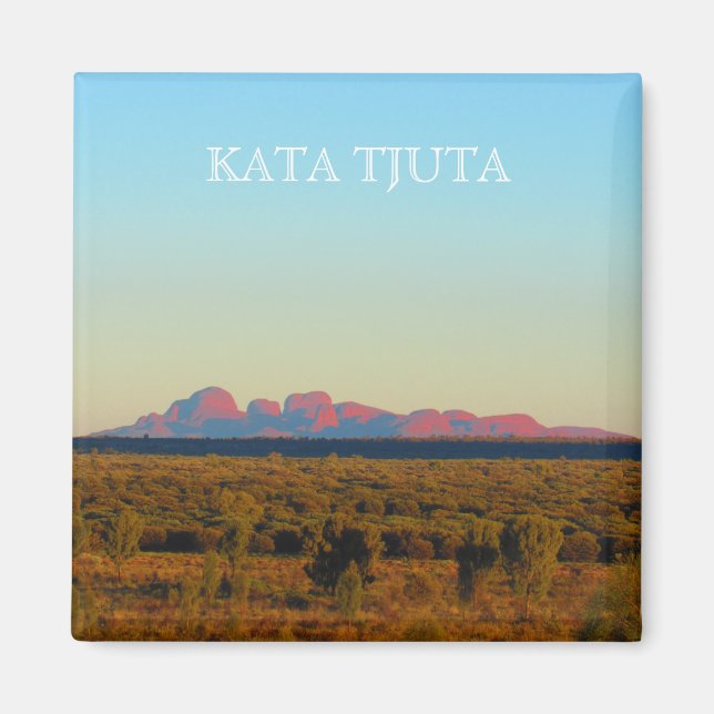 Olgas-Sonnenaufgang Magnet (Vorne)