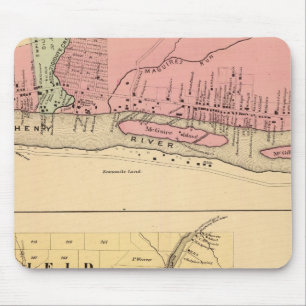 Ölgebiet Warren Co Mousepad