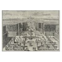 Ölgemälde am Garten von Versailles