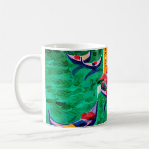 Ölgemälde des schönen Venedig, Italien auf Leinwan Kaffeetasse