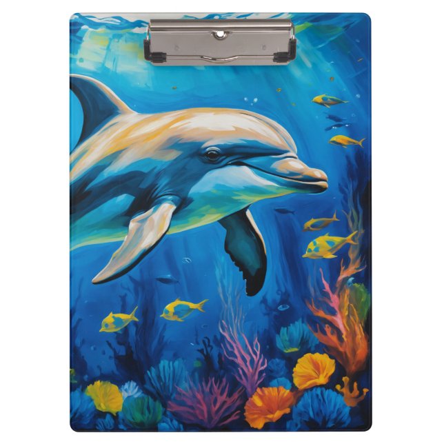 Ölgemälde Klemmbrett (Vorderseite)