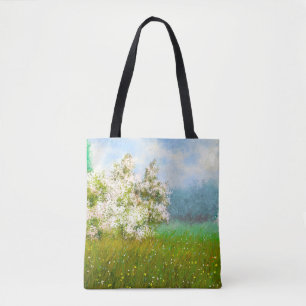 Ölgemälde, Landschaft, Blume auf dem Gebiet Tasche