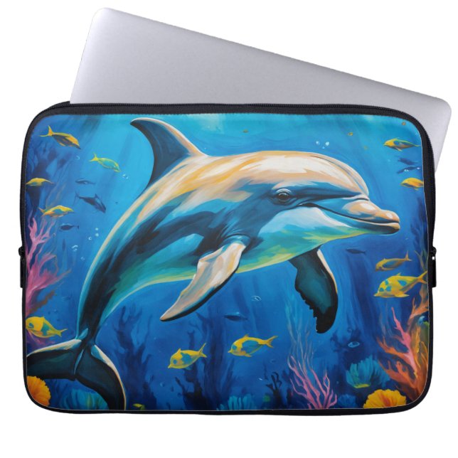 Ölgemälde Laptopschutzhülle (Vorderseite)