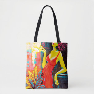 Ölgemälde - leidenschaftliche Ladypainting, Öl, Ku Tasche