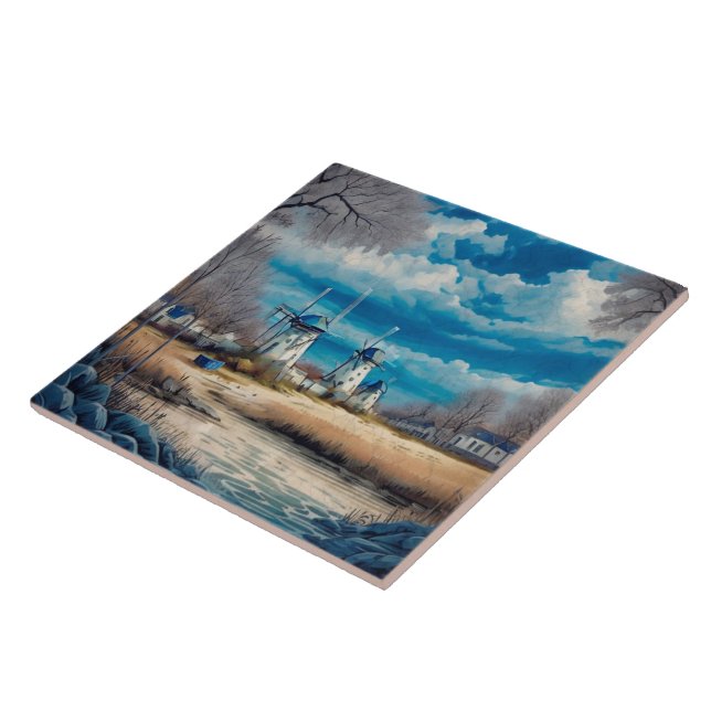 Ölgemälde Nr. 2 Fliese (Seite)