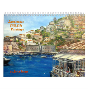 Ölgemälde Robins Rosner Kalender