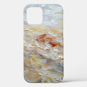Ölgemälde Textur, Fine Art Hintergrund, abstrakt iPhone 12 Hülle
