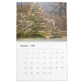 Ölgemälde von Gary Poling 24 Monate Kalender