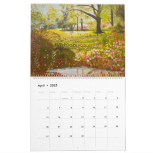 Ölgemälde von Gary Poling Calendar Kalender