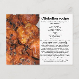 Oliebollen Postkarte