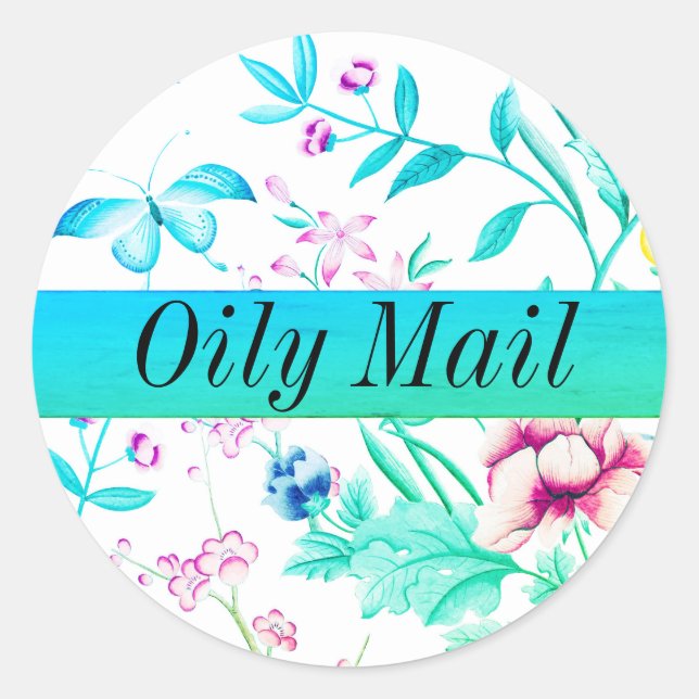 Ölige Öle aus Öle aus Ölen Umschlag Aufkleber (Vorderseite)