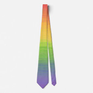 Ölige Regenbogen-Krawatte Krawatte