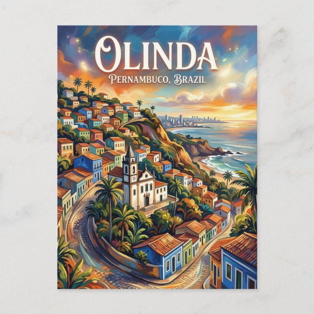 Olinda Brasilien Postkarte (Vorderseite)