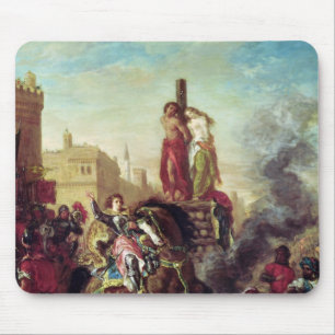 Olinda und Sophronia auf dem Pyre Mousepad