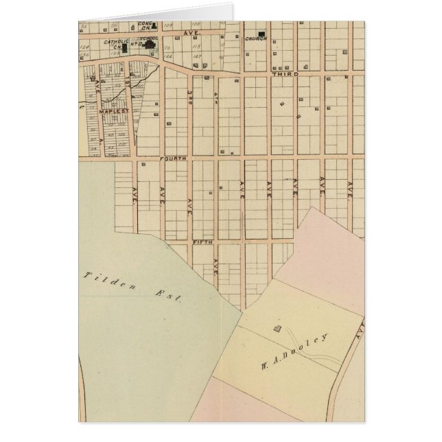 Olinville, Wakefield, New York (Devant)